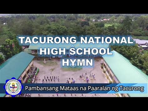 tnhs hymn|Tacurong National High School Hymn .